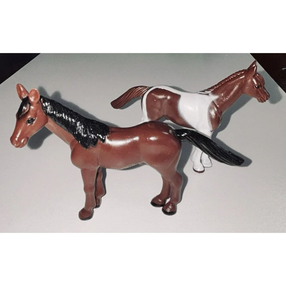 Decopac Horses Cake‎ Topper 2 Mini Horse Toy Set Pony